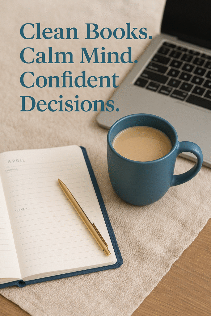 faith-based bookkeeping cleanup for women business owners to reduce stress and gain clarity in their business finances